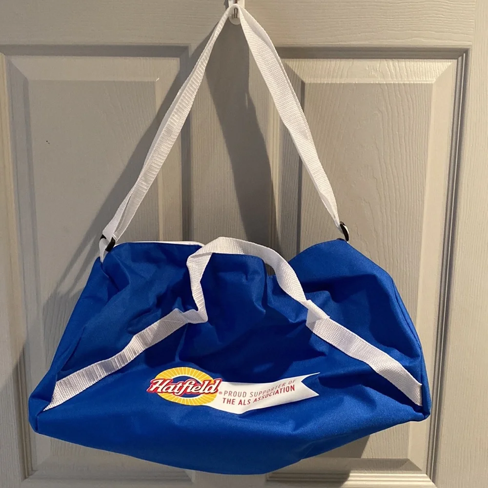 Philadelphia Phillies Blue Canvas Duffel Bag